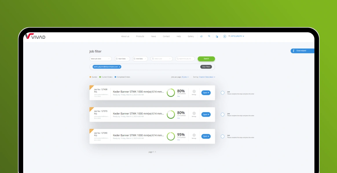 Order management system automation