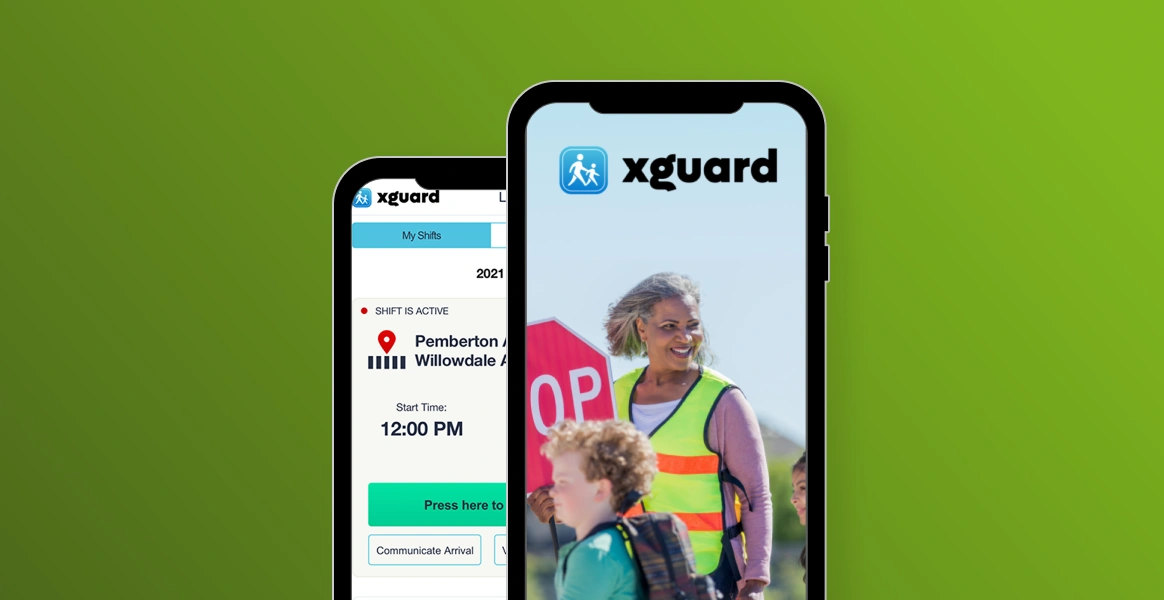 Development mobile dispatcher app for managing crossing guards