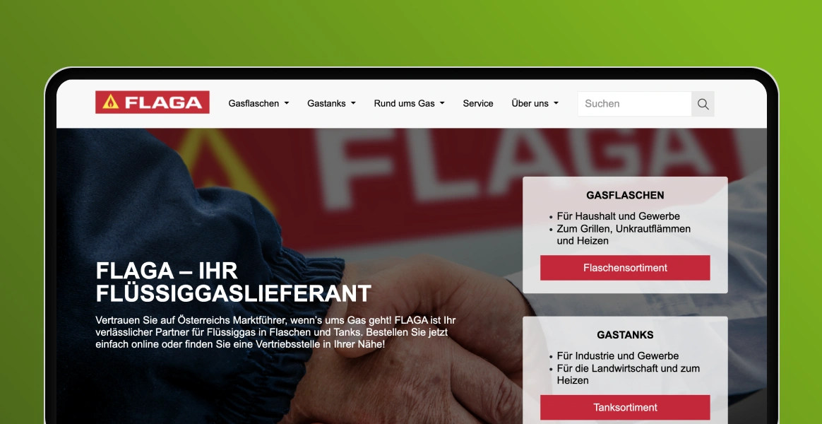 Web upgrade for energy management platform FLAGA