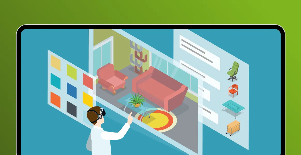 Office visualization quote tool for furniture company