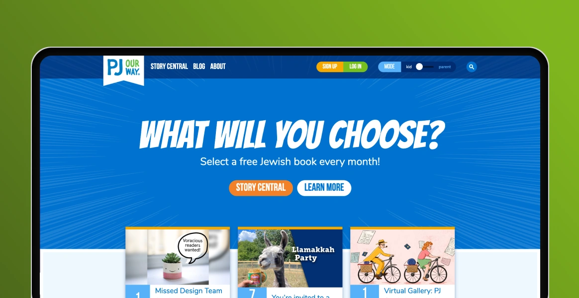 Scalable platform that supports Jewish literacy